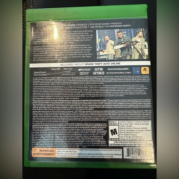 XBOX ONE | Grand Theft Auto 5 Pre-Owned - Picture 3 of 3